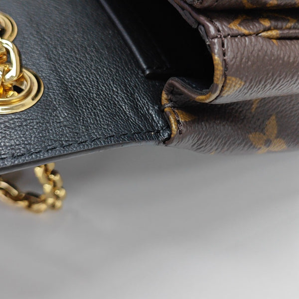 MARCEAU Monogram Coated Canvas Brown