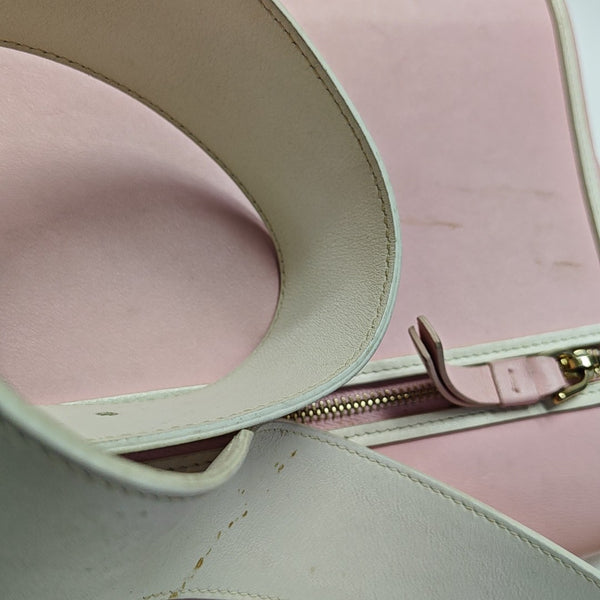 Leather Shoulder Bag Pink