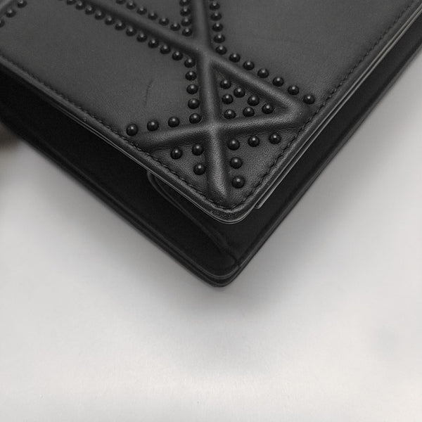 Diorama Medium Calfskin Black