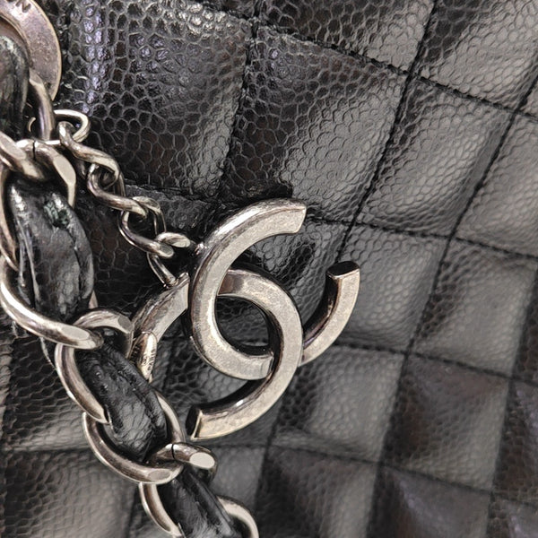 Quilted Calfskin Medium Black