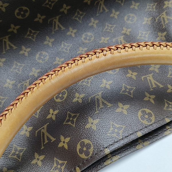 ARTSY MM Monogram Coated Canvas Brown