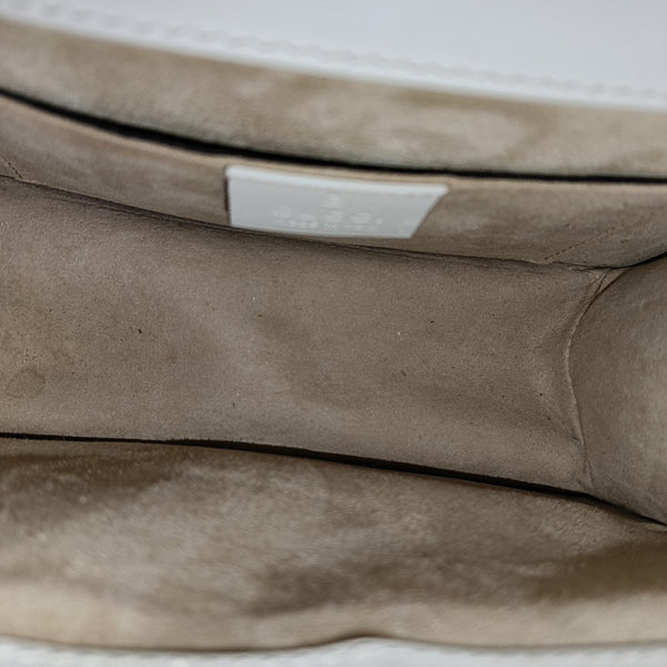 Sylvie Mini Calfskin White