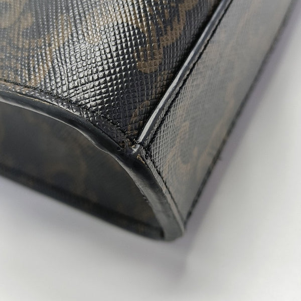 CABAS CELINE Mini Coated Canvas Brown