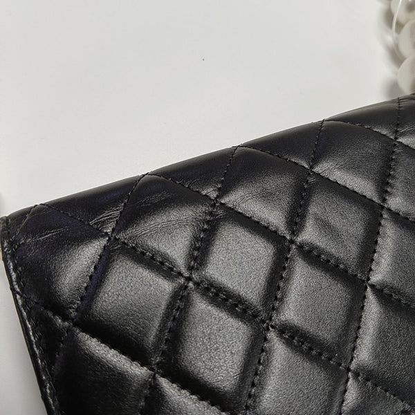 WOC Quilted Calfskin Black