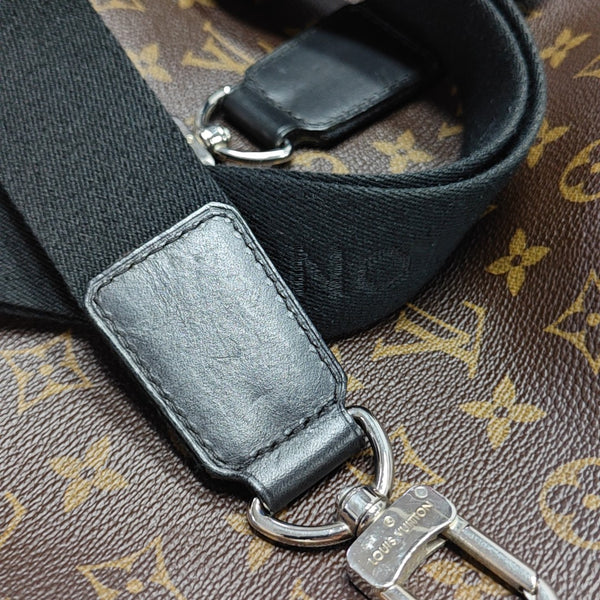 KITAN Monogram Coated Canvas Brown