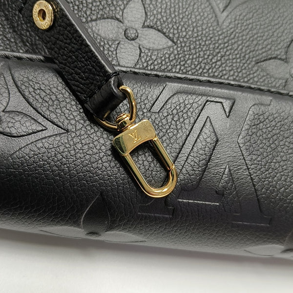 IVY Monogram Calfskin Black