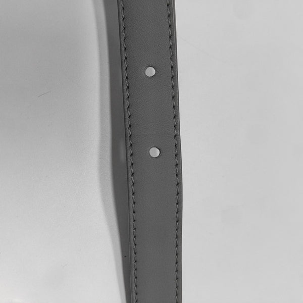 Saddle Mini Calfskin Gray