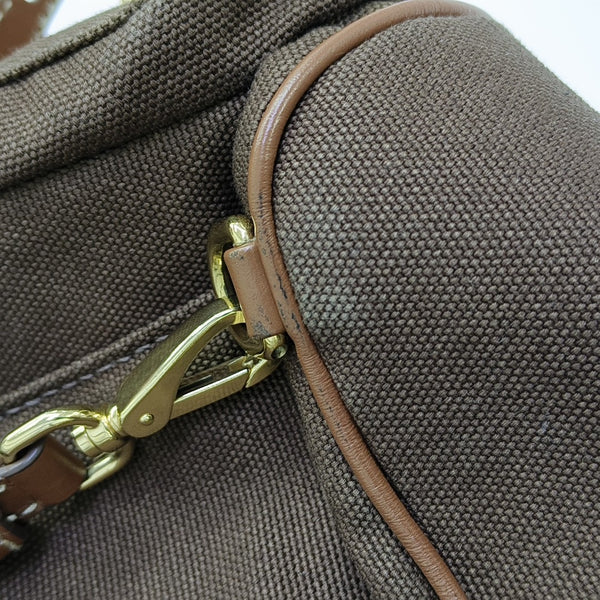 Fabric Backpack Brown