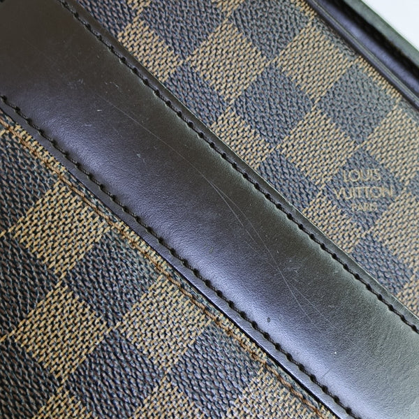SABANA Damier Ebene Coated Canvas Brown