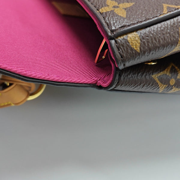 CLUNY Monogram Coated Canvas Brown