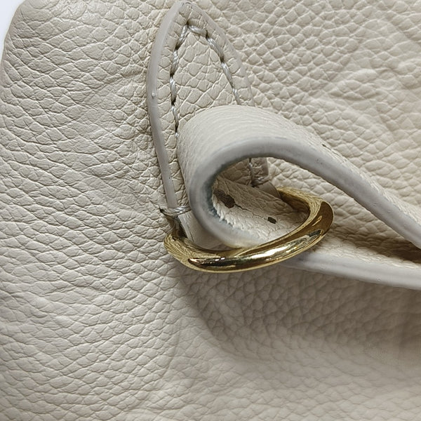 BACKUP Monogram Calfskin White