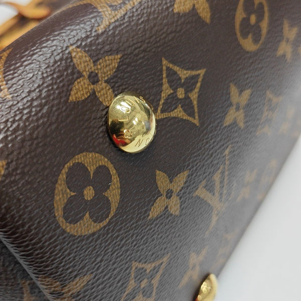 CARRYALL PM Monogram Coated Canvas Brown