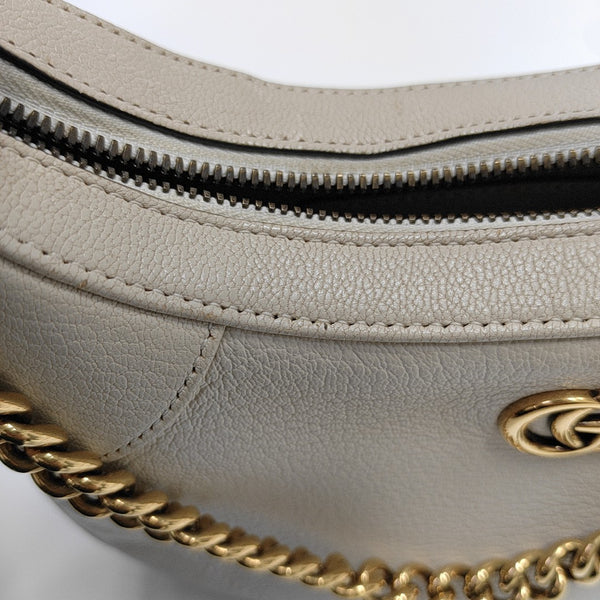 Aphrodite Small Calfskin White