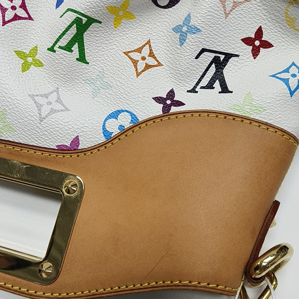 LV × TM JUDY MM Monogram Coated Canvas White