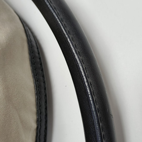 Fabric Shoulder Bag Beige