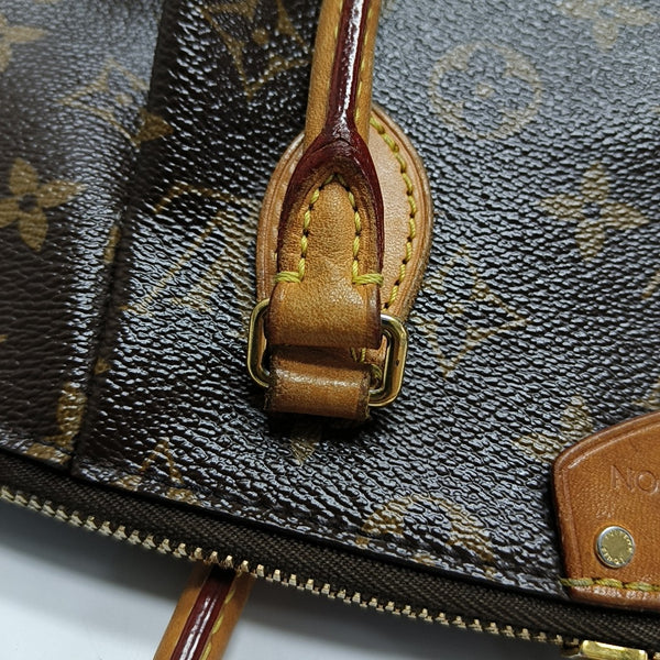 TURENNE Monogram Coated Canvas Brown