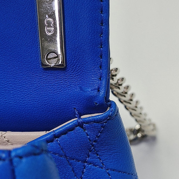 Miss Dior Cannage Lambskin Blue