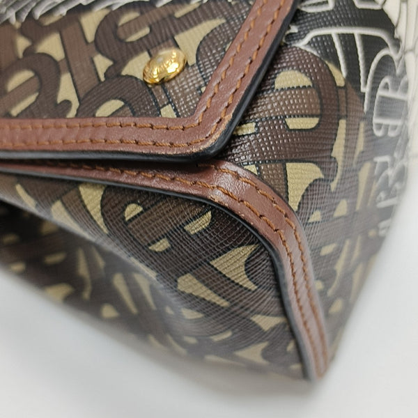 Crossbody Bag Coated Canvas Multicolor