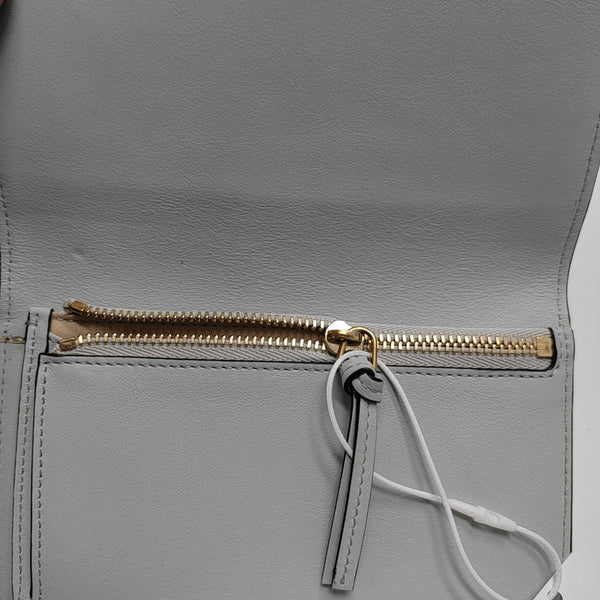 Alphabet Calfskin Green Wallet