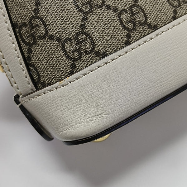 Horsebit 1955 Mini Coated Canvas Beige