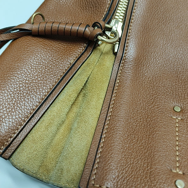 Milo Medium Calfskin Brown