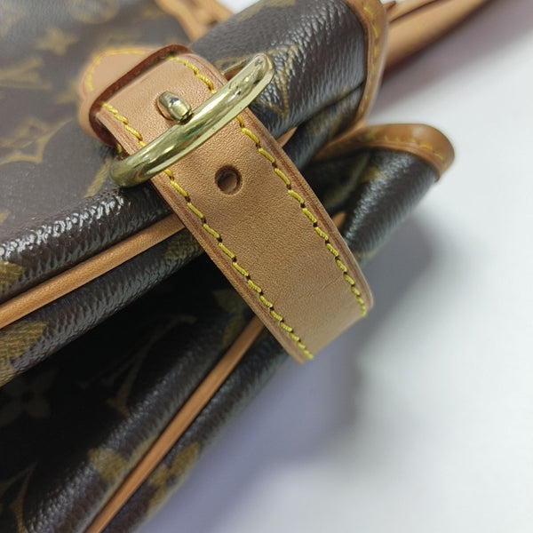 BATIGNOLLES GM Monogram Coated Canvas Brown