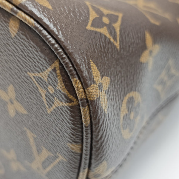 Line Up Monogram Coated Canvas Brown