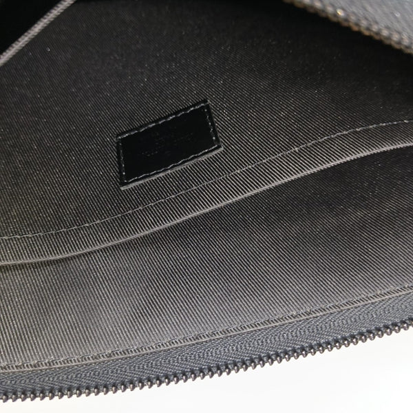 Monogram Coated Canvas Black