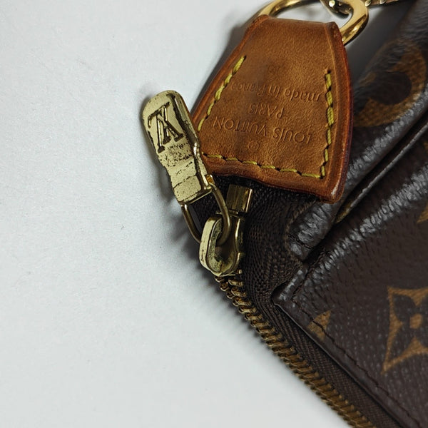 ACCESSOIRES Mini Monogram Coated Canvas Brown