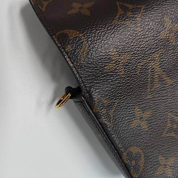 FÉLICIE Monogram Coated Canvas Brown