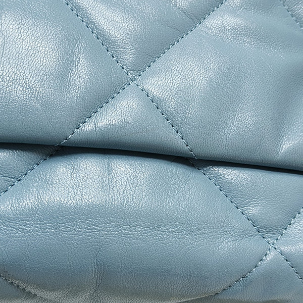 CHANEL 19 Small Quilted Lambskin Blue