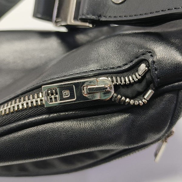 Lambskin Belt Bag Medium Black