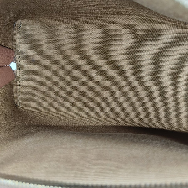 TRIOMPHE Mini Coated Canvas Brown