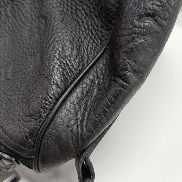 KEEPALL 35 Monogram Calfskin Black
