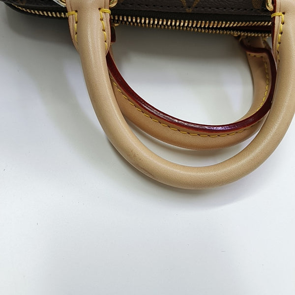 SPEEDY 20 Monogram Coated Canvas Brown