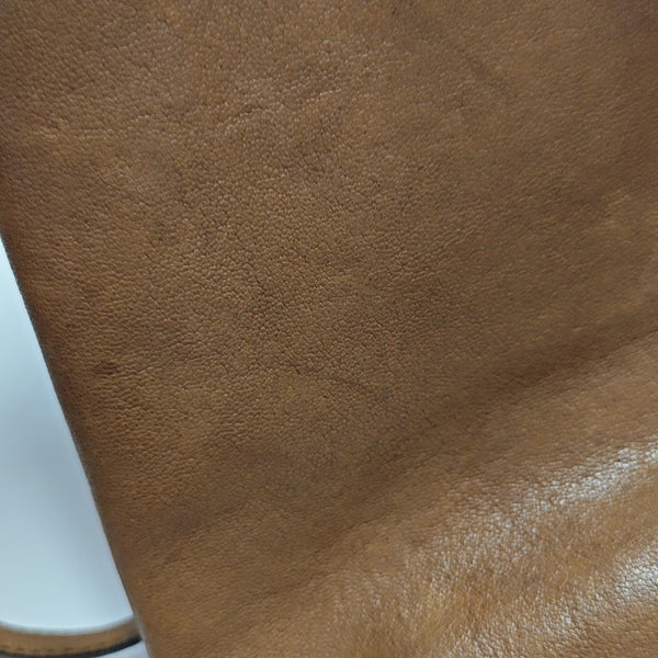 Lambskin Shoulder Bag Brown