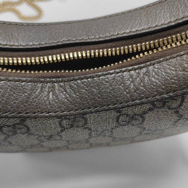 Retro Mini Monogram Coated Canvas Brown
