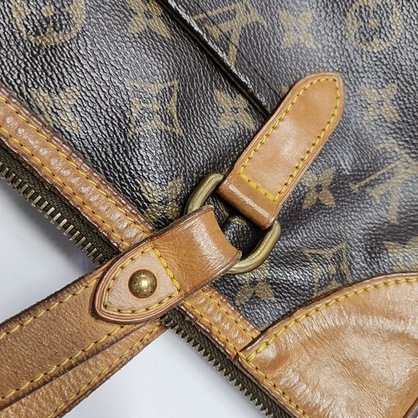 ODEON Monogram Coated Canvas Brown