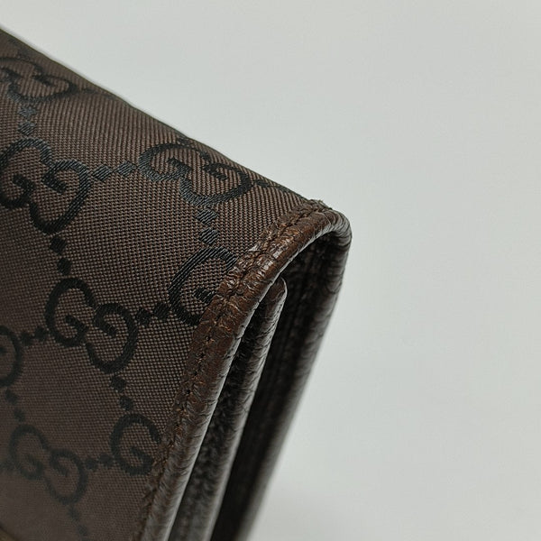 Monogram Canvas Wallet Brown