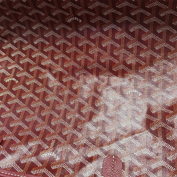 Saint Louis PM Coated Canvas Red