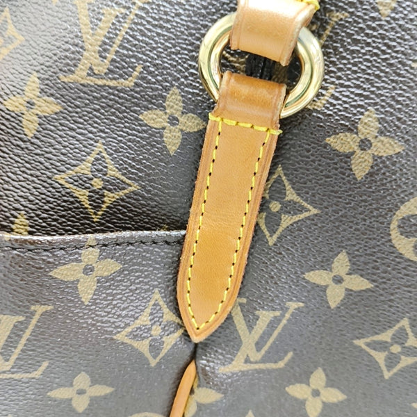 TOTALLY MM Monogram Coated Canvas Brown
