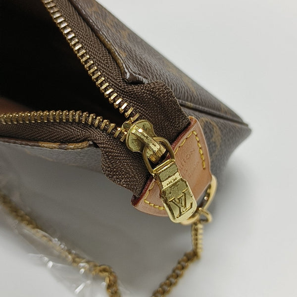 ACCESSOIRES Mini Monogram Coated Canvas Brown