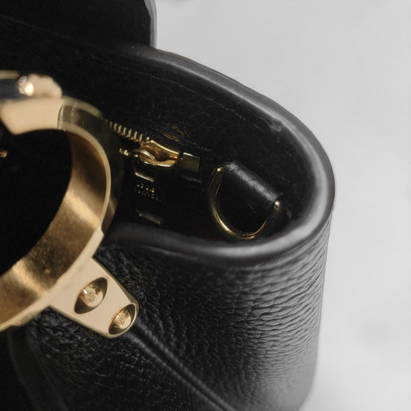 CAPUCINES BB Calfskin Black