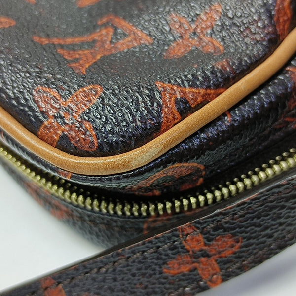 DANUBE Monogram Coated Canvas Brown
