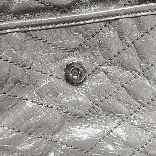NIKI Medium Chevron Calfskin Brown