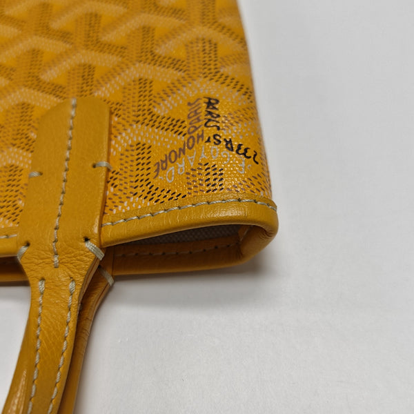 Poitiers Coated Canvas Yellow