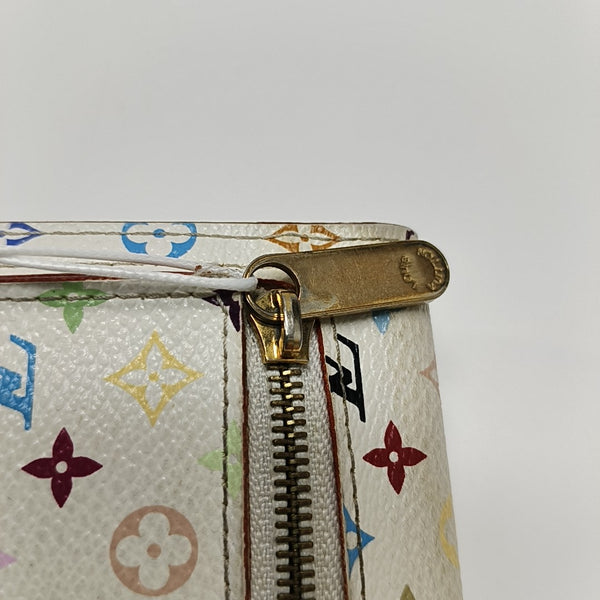 LV × TM KOALA Monogram Coated Canvas White Wallet