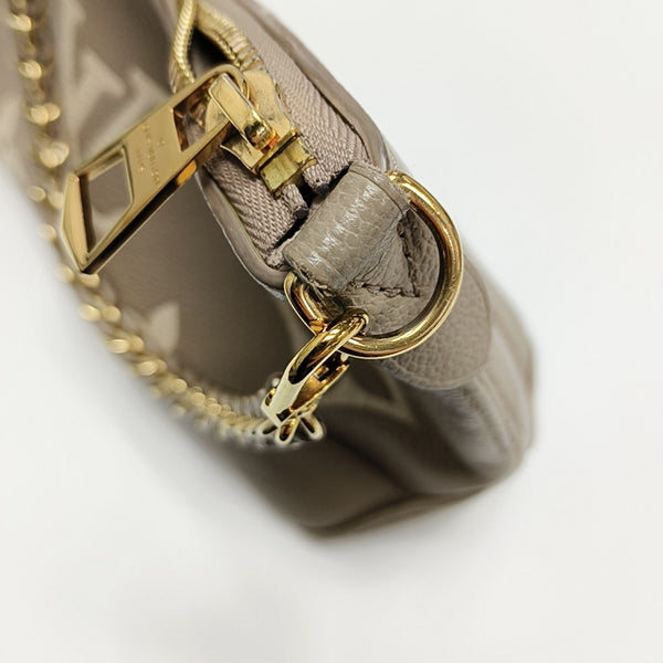 BOULOGNE Monogram Calfskin Gray