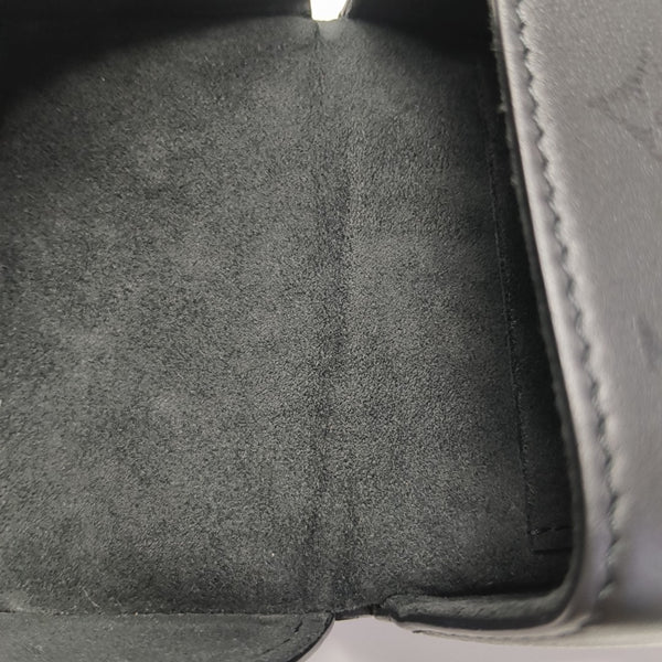 CAMERA BOX Monogram Calfskin Black