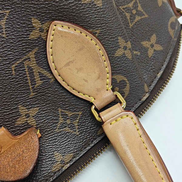 RIVOLI MM Monogram Coated Canvas Brown